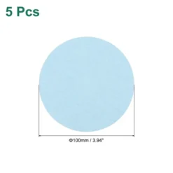 Unique Bargains Diatomite Water Absorbent Non-Slip Soap Dish Drying Mats 4" X 4" 5 Pcs