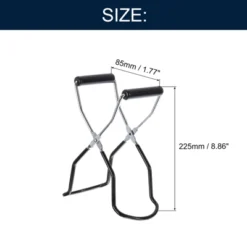 Unique Bargains Sturdy Canning Jar Lifter Tongs With Rubber Grips Handle