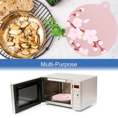 Unique Bargains Non-Slip Multifunctional Silicone Mats For Induction With Handle 2 Pcs 7 Unique Bargains Non-Slip Multifunctional Silicone Mats For Induction With Handle 2 Pcs - Image 5