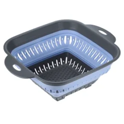 Unique Bargains Draining Pasta Potatoes Square Silicone Collapsible Colander With Handles 1 Pc -Kitchen Tools Shop GUEST 028ca95c 5bcb 43df 8df9 64a04280482d