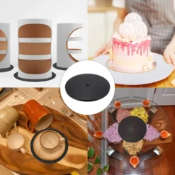 Unique Bargains Acrylic 360 Degree Rotating Ball Bearing Durable Lazy Susan Turntable 2 Pcs -Kitchen Tools Shop GUEST 02ff3e20 6880 46a3 ad7a dbea10bde6a5