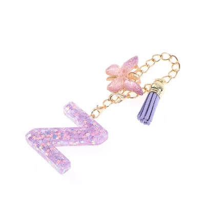 Unique Bargains Star Sequin Letter Z Butterfly Tassel Water Cup Pendant Purple 1 Pc 6 Unique Bargains Star Sequin Letter Z Butterfly Tassel Water Cup Pendant Purple 1 Pc - Image 4
