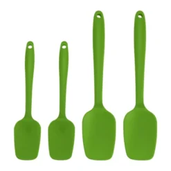 Unique Bargains Heat Resistant Non-scratch Non Sticky Rubber Spatula 10.8" X 2.4" 4 Pcs -Kitchen Tools Shop GUEST 03df8a0a e573 4040 9328 cd3f87224ebc