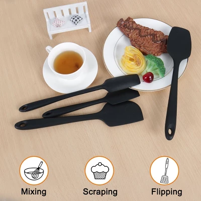 Unique Bargains Silicone Heat Resistant Non-scratch Non-Stick Cooking Turners Spatula 4 Unique Bargains Silicone Heat Resistant Non-scratch Non-Stick Cooking Turners Spatula - Image 2