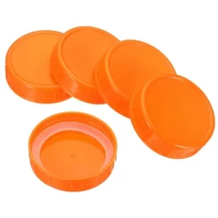 Unique Bargains Regular Mouth Plastic Mason Jar Lids With Silicone Sealing Ring 8 Pcs -Kitchen Tools Shop GUEST 045da0df a6d0 4298 86f1 fbd3e86771cf