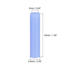 Unique Bargains Removable Reusable Soft Flexible Silicone Straws Nozzle Cover 8 Pcs