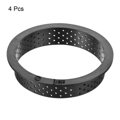 Unique Bargains Non Stick Heat Resistant Perforated Reusable Mousse Circle Cutter 4 Unique Bargains Non Stick Heat Resistant Perforated Reusable Mousse Circle Cutter - Image 2