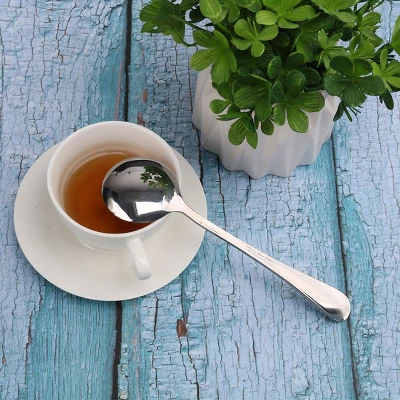 Unique Bargains Stainless Steel Tableware Straight Handle 7" Long Soup Spoons Silver Tone 5 Pcs 7 Unique Bargains Stainless Steel Tableware Straight Handle 7" Long Soup Spoons Silver Tone 5 Pcs - Image 5