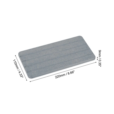 Unique Bargains Diatomite Water Absorbent Kitchen Bathroom Soap Dish Drying Mat 8.66" X 4.33" 3 Unique Bargains Diatomite Water Absorbent Kitchen Bathroom Soap Dish Drying Mat 8.66" X 4.33"