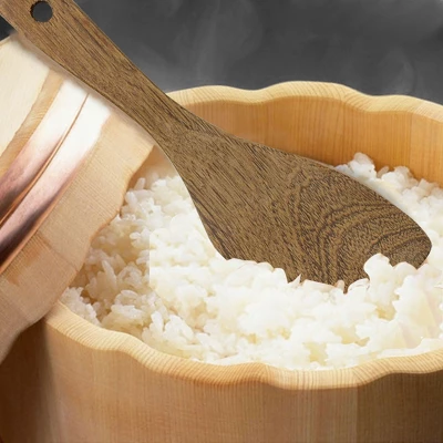 Unique Bargains Heat Resistant Non-Sticky Kitchen Wood Spatula 1 Pc 6 Unique Bargains Heat Resistant Non-Sticky Kitchen Wood Spatula 1 Pc - Image 4