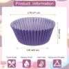 Unique Bargains Greaseproof Disposable Standard Size Cake Cookie Baking Cups 100 Pcs Purple -Kitchen Tools Shop GUEST 09b9ebfc 3abd 450d 8d15 625f0cc3d1c0
