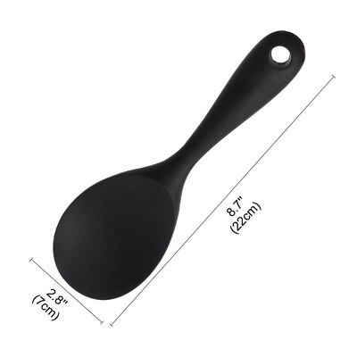 Unique Bargains Heat Resistant Ergonomic Handle Non-Stick Dishwasher Safe Soup Kitchen Spoon 8.7 Inch 1 Pc 3 Unique Bargains Heat Resistant Ergonomic Handle Non-Stick Dishwasher Safe Soup Kitchen Spoon 8.7 Inch 1 Pc