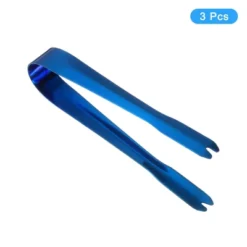 Unique Bargains Stainless Steel Ice Tongs For Appetizers, Charcuterie, Dessert, Tea Party, Bar, Cafe Serving 5.2" Blue 3 Pcs -Kitchen Tools Shop GUEST 0aabd119 10c9 4b1d a3e2 f812f50bb9ba