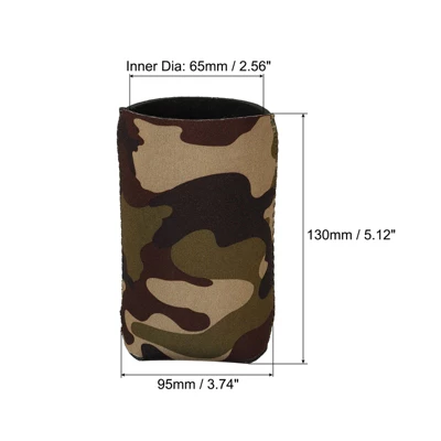 Unique Bargains Insulated Collapsible Neoprene Covers Thick Can Cooler Sleeves Camouflage 3 Unique Bargains Insulated Collapsible Neoprene Covers Thick Can Cooler Sleeves Camouflage