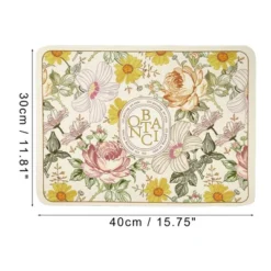 Unique Bargains Garden Of Eden Dish Drying Mat Green Yellow 15.75"x11.81" 10 Unique Bargains Garden Of Eden Dish Drying Mat Green Yellow 15.75"x11.81" -Kitchen Tools Shop GUEST 0b6d4adb c552 4edc aedf 6d369ff26ccd