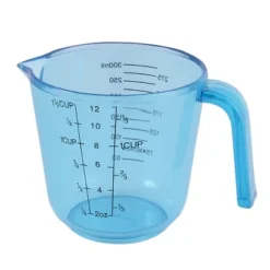 Unique Bargains Plastic 300ml Kitchen Measuring Cup 3.5" X 3.4" Clear Blue 1 Pc -Kitchen Tools Shop GUEST 0ccd2183 9f52 4d89 a96e df932079d32f