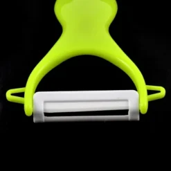 Unique Bargains Ceramic Handle Lightweight Ergonomic Fruit Vegetable Peeler 1 Pc