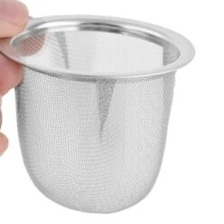 Unique Bargains Kitchen Metal Round Tea Leaf Waste Drain Sink Mesh Strainer 4 Pcs
