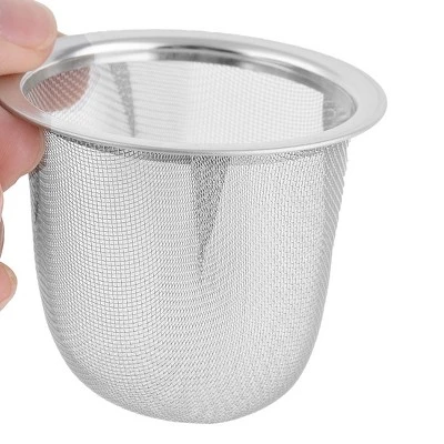 Unique Bargains Kitchen Metal Round Tea Leaf Waste Drain Sink Mesh Strainer 4 Pcs 3 Unique Bargains Kitchen Metal Round Tea Leaf Waste Drain Sink Mesh Strainer 4 Pcs