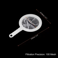 Unique Bargains Juice Coffee Food Filter Kitchen Strainer With Handle 1 Pc