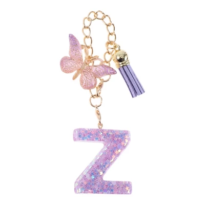 Unique Bargains Star Sequin Letter Z Butterfly Tassel Water Cup Pendant Purple 1 Pc 7 Unique Bargains Star Sequin Letter Z Butterfly Tassel Water Cup Pendant Purple 1 Pc - Image 5