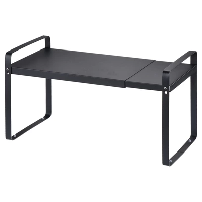 Unique Bargains Bathroom Kitchen Expandable Metal Cabinet Shelf Organizers Racks 7 Unique Bargains Bathroom Kitchen Expandable Metal Cabinet Shelf Organizers Racks - Image 5