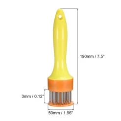 Unique Bargains Unique Kitchen Tools Bargains Stainless Steel Meat Tenderizer With Plastic Handle