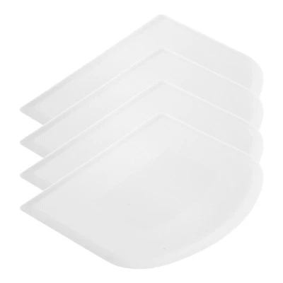 Unique Bargains Kitchen Flexible Plastic Baking Cake Scraper Dough Cutter 4.65x3.7 Inch 7 Unique Bargains Kitchen Flexible Plastic Baking Cake Scraper Dough Cutter 4.65x3.7 Inch - Image 5