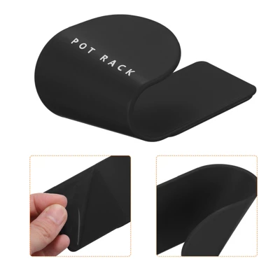 Unique Bargains Silicone Wall Mount Self Adhesive Easy To Install Pot Lid Holder 5 Unique Bargains Silicone Wall Mount Self Adhesive Easy To Install Pot Lid Holder - Image 3