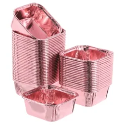 Unique Bargains Greaseproof Party Single-sided Aluminum Foil Cupcake Liners 50 Pcs -Kitchen Tools Shop GUEST 15adccdb 2bc0 4de9 b1ca 02bbc2ab4bec