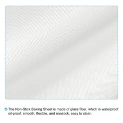 Unique Bargains Glass Fiber Non-stick Heat Resistant Reusable Baking Mat White 4 Pcs 19.69" X 15.75" 8 Unique Bargains Glass Fiber Non-stick Heat Resistant Reusable Baking Mat White 4 Pcs 19.69" X 15.75" -Kitchen Tools Shop GUEST 16902279 e59d 4c2e aece 348d278138c2