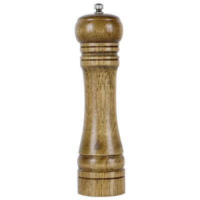 Unique Bargains Wooden Home Kitchen Hand Crank Twist Salt Spice Container Mill Grinder Shaker Bronze Tone 8 Unique Bargains Wooden Home Kitchen Hand Crank Twist Salt Spice Container Mill Grinder Shaker Bronze Tone - Image 6