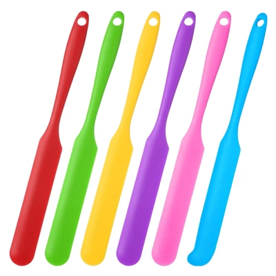 Unique Bargains Silicone Jar Spatula, Heat Resistant Jam Spreader Non-Stick Long With Handle 9 Unique Bargains Silicone Jar Spatula, Heat Resistant Jam Spreader Non-Stick Long With Handle - Image 7