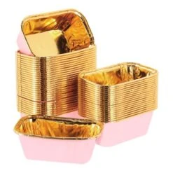 Unique Bargains Greaseproof Single-sided Aluminum Foil Cupcake Liners For Party 50 Pcs -Kitchen Tools Shop GUEST 194d83e7 e023 4eb4 a8e1 e404891d862a