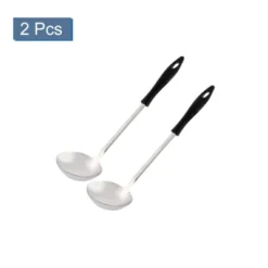 Unique Bargains Kitchen Stainless Steel Stew Spoons 10" X 2.7" Silver Tone Black 2 Pcs 7 Unique Bargains Kitchen Stainless Steel Stew Spoons 10" X 2.7" Silver Tone Black 2 Pcs -Kitchen Tools Shop GUEST 19d18733 9931 4472 833f 2579c0a4ecfb