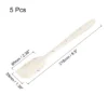 Unique Bargains Heat-resistant Scraper Silicone Spatula Spoon For Baking Cooking Mixing 8.5” White 5 Pcs 2 Unique Bargains Heat-resistant Scraper Silicone Spatula Spoon For Baking Cooking Mixing 8.5” White 5 Pcs -Kitchen Tools Shop GUEST 1b30f4c0 4da1 47c6 8576 2eb703645a9d