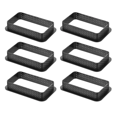 Unique Bargains Perforated Non-stick Reusable Dishwasher Safe Cake Mousse Ring 7 Unique Bargains Perforated Non-stick Reusable Dishwasher Safe Cake Mousse Ring - Image 5