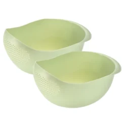 Unique Bargains Rice Washing Filter Strainer Fruit Vegetable Bowl Drainer Home Kitchen Green 2 Pcs 7 Unique Bargains Rice Washing Filter Strainer Fruit Vegetable Bowl Drainer Home Kitchen Green 2 Pcs -Kitchen Tools Shop GUEST 1c74f6a2 1a42 4569 a245 fdb5952db568