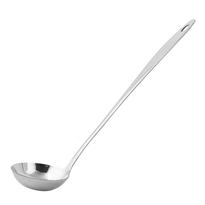 Unique Bargains Canteen Dining Hall Long Handle Cooking Utensil Soup Ladle 13.4" Silver Tone 1 PC 5 Unique Bargains Canteen Dining Hall Long Handle Cooking Utensil Soup Ladle 13.4" Silver Tone 1 PC - Image 3
