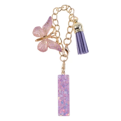 Unique Bargains Star Sequin Letter I Butterfly Tassel Water Cup Pendant Purple 1 Pc 7 Unique Bargains Star Sequin Letter I Butterfly Tassel Water Cup Pendant Purple 1 Pc - Image 5