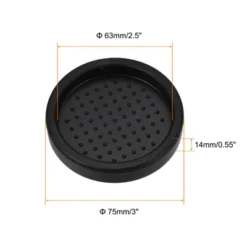 Unique Bargains Espresso Maker Accessories Hand Tampers Gel Coffee Tamper Mats 3"