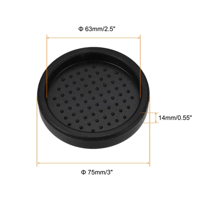 Unique Bargains Espresso Maker Accessories Hand Tampers Gel Coffee Tamper Mats 3" 3 Unique Bargains Espresso Maker Accessories Hand Tampers Gel Coffee Tamper Mats 3"