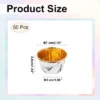 Unique Bargains Round-Pattern Greaseproof Single-sided Aluminum Foil Cupcake Liners 50 Pcs 1 Unique Bargains Round-Pattern Greaseproof Single-sided Aluminum Foil Cupcake Liners 50 Pcs -Kitchen Tools Shop GUEST 1e28574a e011 453e a01b a2a499d004f3