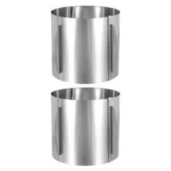 Unique Bargains Stainless Steel Round Adjustable Nonstick Cake Ring 2 Pcs -Kitchen Tools Shop GUEST 1ecd64f6 dafc 4ffb 8c91 e7dbbca41182