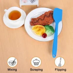 Unique Bargains Heat Resistant Non Stick Dishwasher Safe Seamless Spatula 10.8 X 2 Inch 1/4 Pcs -Kitchen Tools Shop GUEST 1fb90588 67be 4cac 8482 cf8d10167572