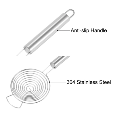 Unique Bargains Stainless Steel Long Handle Commercial Use Easy To Clean Egg Separator 10 X 3.6 Inches Silver 1 Pc 3 Unique Bargains Stainless Steel Long Handle Commercial Use Easy To Clean Egg Separator 10 X 3.6 Inches Silver 1 Pc