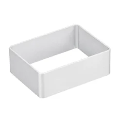 Unique Bargains Metal Rectangle Baking Aluminum Alloy Cookie Cutter 1.9 Inch X 1.5 Inch X 0.67 Inch Silver 8 Pcs -Kitchen Tools Shop GUEST 2076c489 d25e 4e4f a30e c07fd77709c4