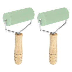 Unique Bargains Non-Stick Smooth Silicone Wood Handle Baking Rolling Pin 2 Pcs 13 Unique Bargains Non-Stick Smooth Silicone Wood Handle Baking Rolling Pin 2 Pcs -Kitchen Tools Shop GUEST 20de63ad 2863 4eab bdda 172371ee912c