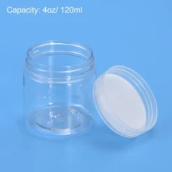 Unique Bargains Round Plastic Empty Jars With Transparent Screw Top Lids And Foam Pads 4 Pcs 9 Unique Bargains Round Plastic Empty Jars With Transparent Screw Top Lids And Foam Pads 4 Pcs -Kitchen Tools Shop GUEST 222bd260 1a18 4820 b09c d0715f69e8f9