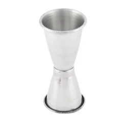 Unique Bargains Stainless Steel Double-sided Liquid Silver Tone Measuring Cup 2" X 4" Silver Tone 1 Pc -Kitchen Tools Shop GUEST 235323b5 09c1 4437 8d94 fa05d1cc014d
